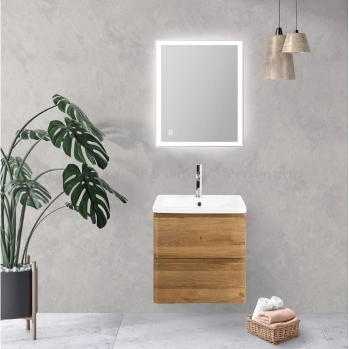 Зеркало BelBagno 50x60 SPC-GRT-500-600-LED-TCH с подсветкой и сенсорным выключателем