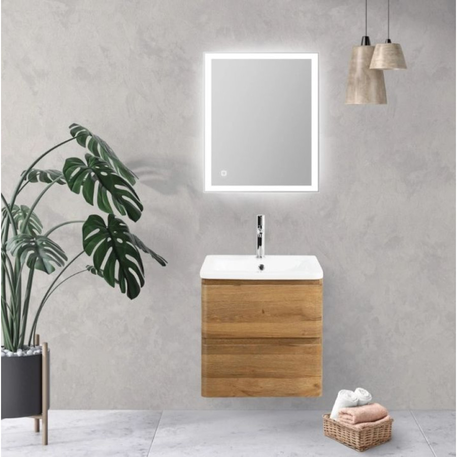 Зеркало BelBagno 50x60 SPC-GRT-500-600-LED-TCH с подсветкой и сенсорным выключателем