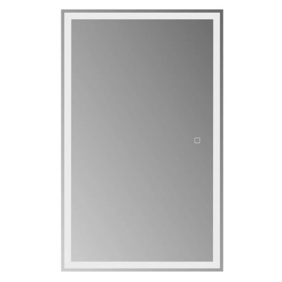 Зеркало-шкаф BelBagno 50x80 SPC-GRT-500/800-1A-LED-TCH с подсветкой