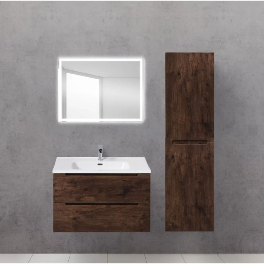 Зеркало BelBagno 60x80 SPC-GRT-600-800-LED-BTN с подсветкой и кнопочным выключателем