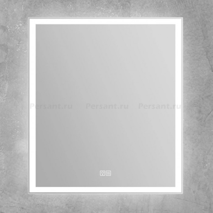 Зеркало BelBagno 70x80 SPC-GRT-700-800-LED-TCH-WARM с подсветкой и антизапотевателем