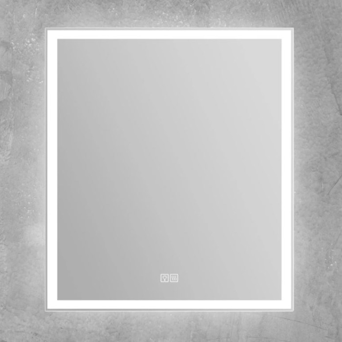 Зеркало BelBagno 70x80 SPC-GRT-700-800-LED-TCH-WARM с подсветкой и антизапотевателем