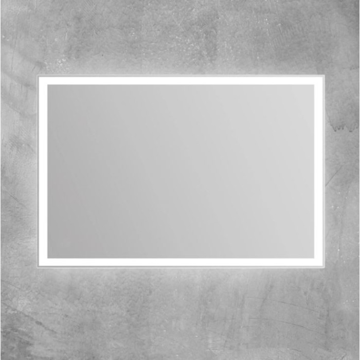 Зеркало BelBagno 100x60 SPC-GRT-1000-600-LED-BTN с подсветкой и кнопочным выключателем
