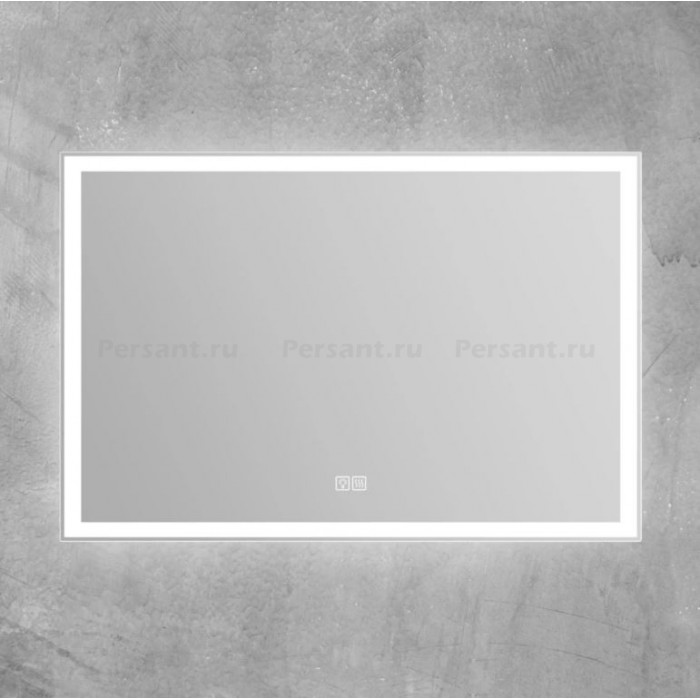 Зеркало BelBagno 90x60 SPC-GRT-900-600-LED-TCH-WARM с подсветкой и антизапотевателем