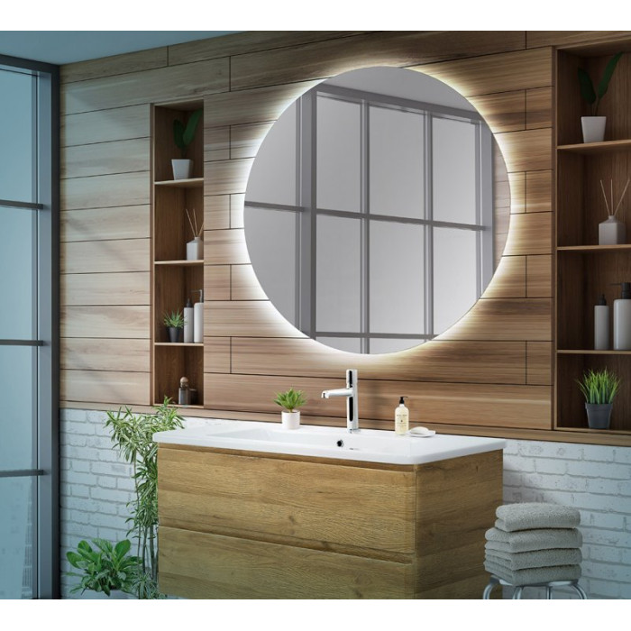 Зеркало BelBagno 90 см с контурной подсветкой SPC-INT-900-LED