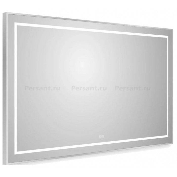 Зеркало BelBagno Kraft 120 сатин SPC-KRAFT-1200-800-LED-TCH-WARM в алюминиевой раме