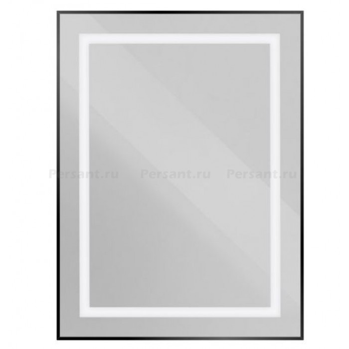 Зеркало BelBagno Kraft 50 черное SPC-KRAFT-500-800-SENS-NERO в алюминиевой раме