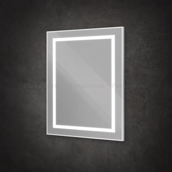 Зеркало BelBagno Kraft 70 сатин SPC-KRAFT-700-800-SENS-AL в алюминиевой раме