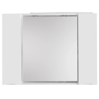 Зеркало-шкаф BelBagno Marino 100 MARINO-SPC-1000/750-2A-BL-P с подсветкой bianco lucido