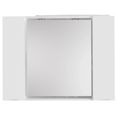 Зеркало-шкаф BelBagno Marino 100 MARINO-SPC-1000/750-2A-BL-P с подсветкой bianco lucido