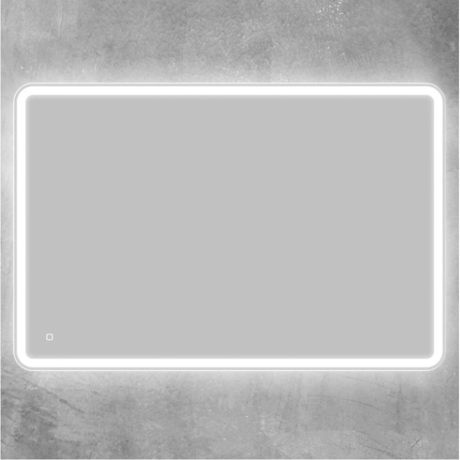 Зеркало BelBagno 120x80 SPC-MAR-1200-800-LED-TCH с подсветкой и сенсорным выключателем