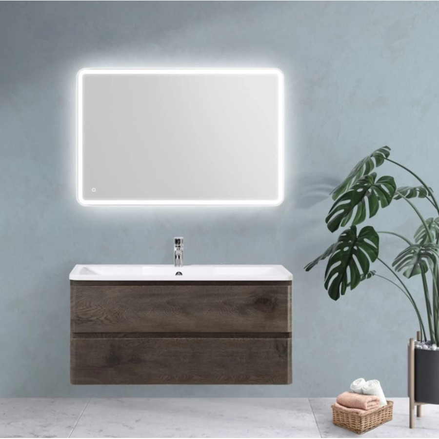 Зеркало BelBagno 120x80 SPC-MAR-1200-800-LED-TCH с подсветкой и сенсорным выключателем