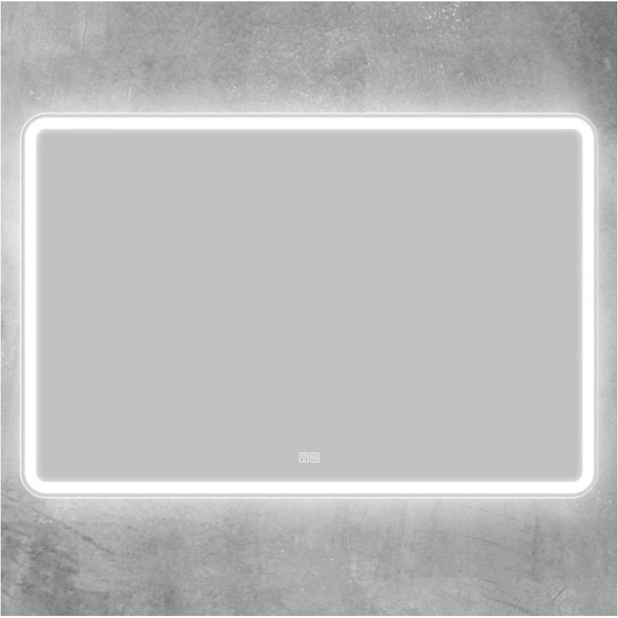 Зеркало BelBagno 120x80 SPC-MAR-1200-800-LED-TCH-WARM c подсветкой и антизапотевателем