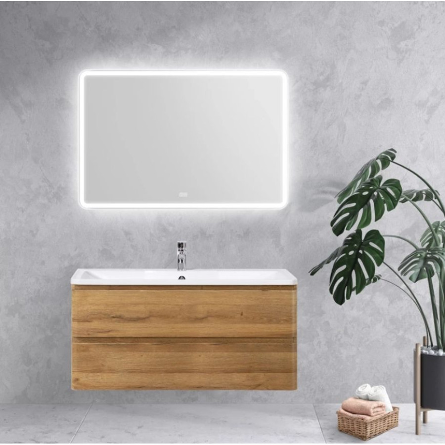 Зеркало BelBagno 120x80 SPC-MAR-1200-800-LED-TCH-WARM c подсветкой и антизапотевателем