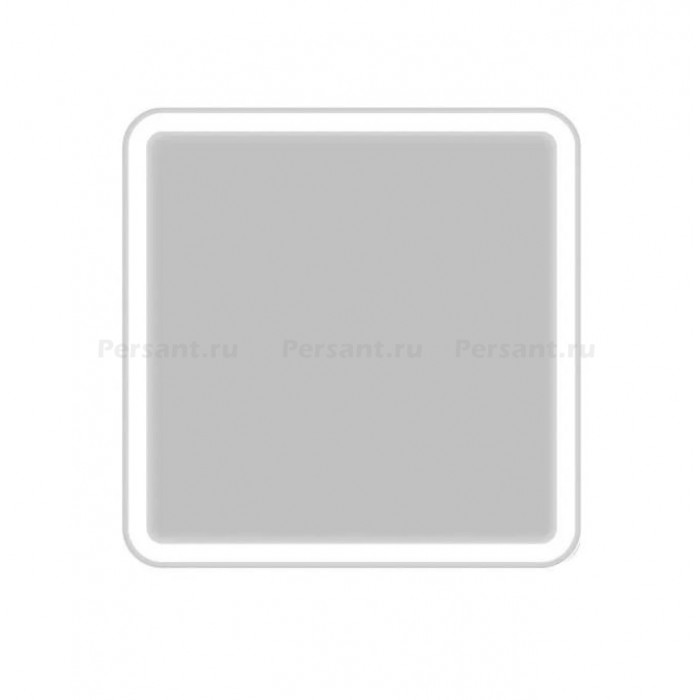 Зеркало BelBagno 60x60 SPC-MAR-600-600-LED-BTN с кнопочным выключателем с подсветкой