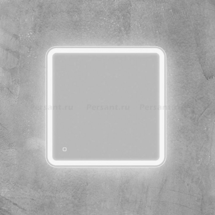 Зеркало BelBagno 60x60 SPC-MAR-600-600-LED-TCH с сенсорным выключателем и подсветкой