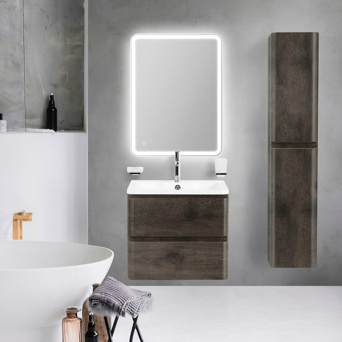 Зеркало BelBagno 60x80 SPC-MAR-600-800-LED-TCH-WARM с подсветкой и антизапотевателем