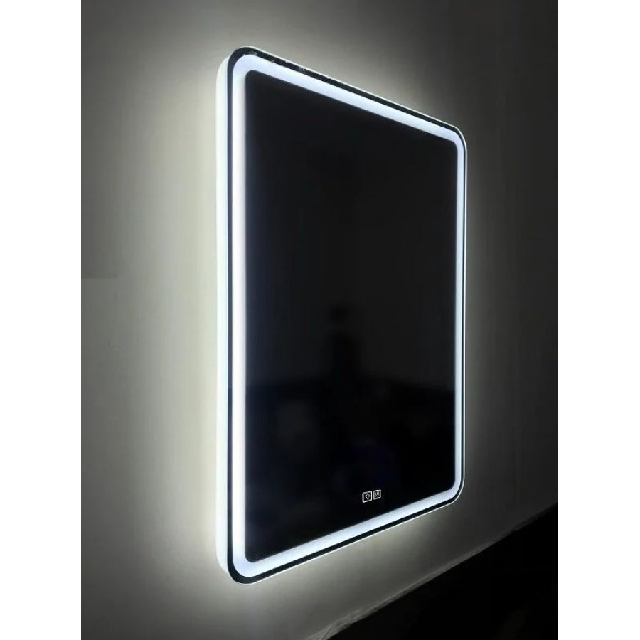 Зеркало BelBagno 60x80 SPC-MAR-600-800-LED-TCH-WARM с подсветкой и антизапотевателем