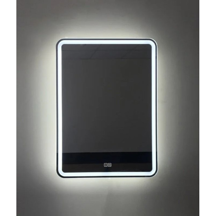 Зеркало BelBagno 60x80 SPC-MAR-600-800-LED-TCH-WARM с подсветкой и антизапотевателем