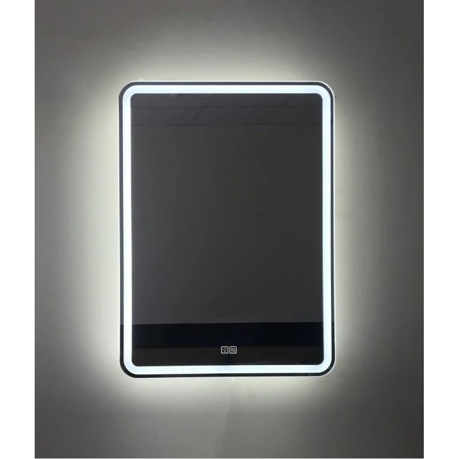 Зеркало BelBagno 60x80 SPC-MAR-600-800-LED-TCH-WARM с подсветкой и антизапотевателем