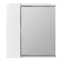 Зеркало-шкаф BelBagno Marino 70 MARINO-SPC-700/750-1A-BL-P-L с подсветкой bianco lucido