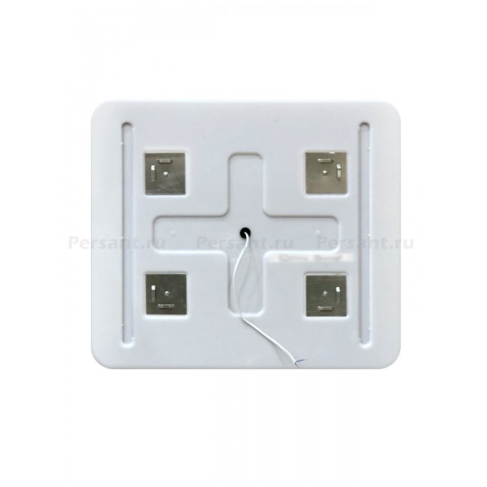 Зеркало BelBagno 80x80 SPC-MAR-800-800-LED-BTN с кнопочным выключателем и подсветкой