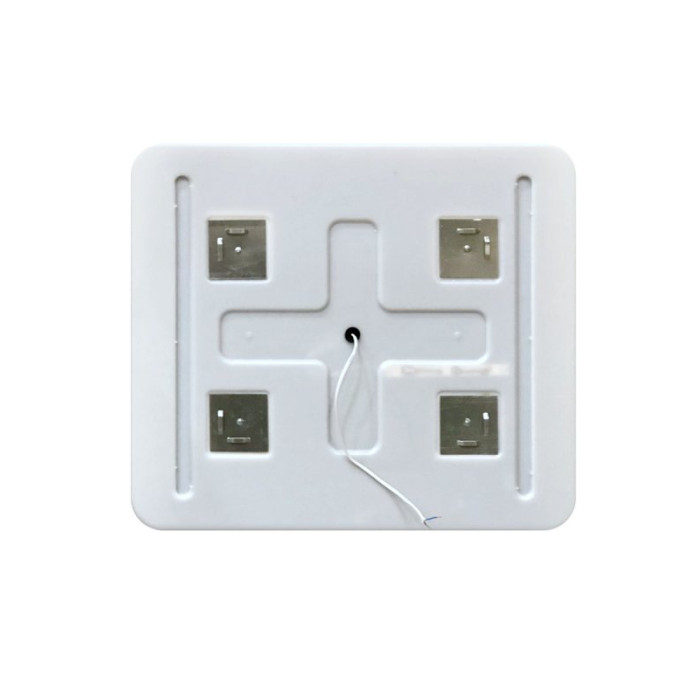 Зеркало BelBagno 80x80 SPC-MAR-800-800-LED-BTN с кнопочным выключателем и подсветкой