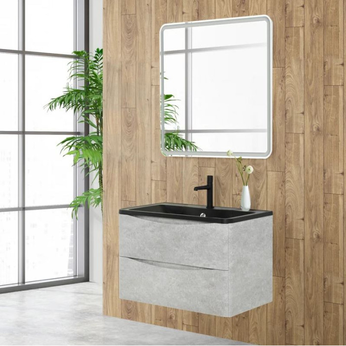 Зеркало BelBagno 90x80 SPC-MAR-900-800-LED-TCH с сенсорным выключателем и подсветкой