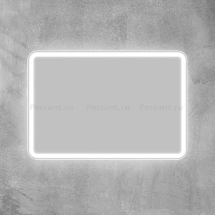 Зеркало BelBagno 90x60 SPC-MAR-900-600-LED-BTN с кнопочным выключателем и подсветкой