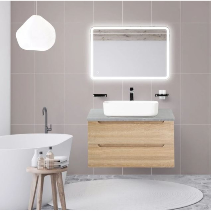 Зеркало BelBagno 90x60 SPC-MAR-900-600-LED-TCH c сенсорным выключателем и подсветкой