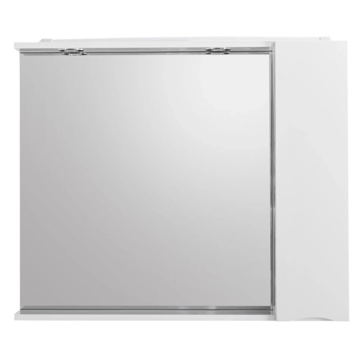 Зеркало-шкаф BelBagno Marino 90 MARINO-SPC-900/750-1A-BL-P-R с подсветкой Bianco Lucido