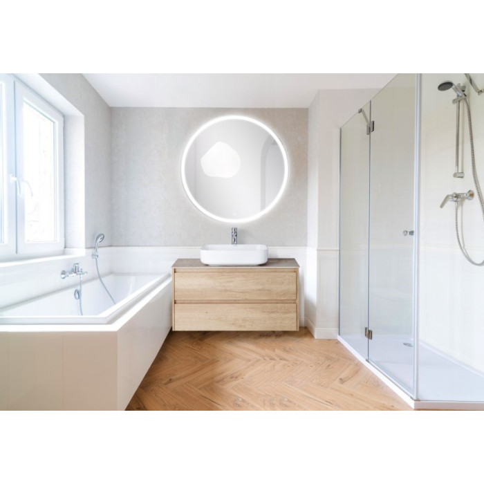 Зеркало BelBagno 100 SPC-RNG-1000-LED-TCH с подсветкой с сенсорным выключателем