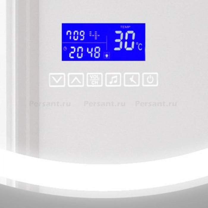 Зеркало BelBagno 70 SPC-RNG-700-LED-TCH-RAD с подсветкой, bluetooth, термометром и радио