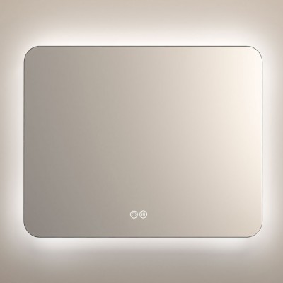 Зеркало Vincea 100x80 VLM-3BE100-2 с контурной подсветкой и антизапотевателем, сенсор