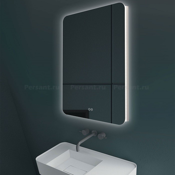 Зеркало Vincea 60x80 VLM-3BE600-2 с контурной подсветкой и антизапотевателем, сенсор