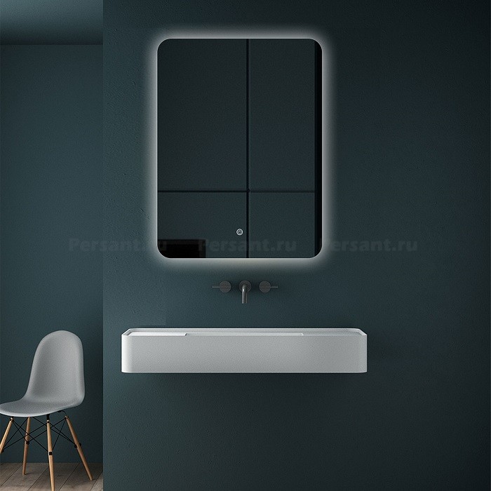 Зеркало Vincea 60x80 VLM-3BE600 с контурной подсветкой, сенсорный выключатель, диммер