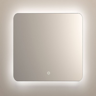 Зеркало Vincea 80x80 VLM-3BE8008 с контурной подсветкой, сенсорный выключатель, диммер
