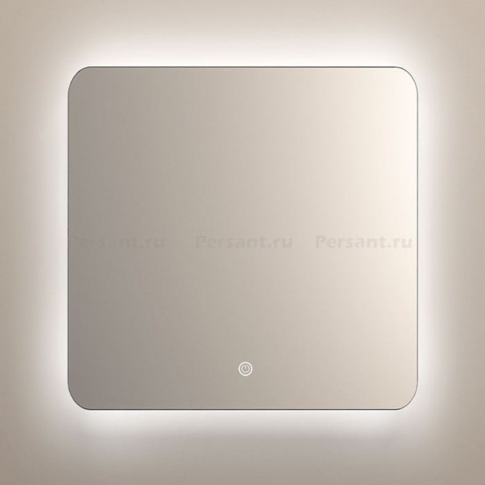 Зеркало Vincea 80x80 VLM-3BE8008 с контурной подсветкой, сенсорный выключатель, диммер
