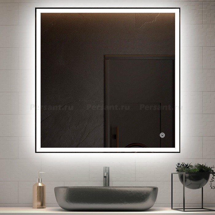 Зеркало Vincea 80x80 VLM-3VN8008 с подсветкой, сенсорный выключатель, диммер